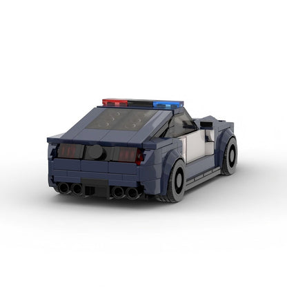 Cybertron Interceptor Police Car Building Kit | LEGO-Compatible MOC - 5