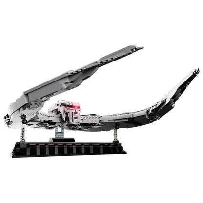 Cylon Fighter MOC Sci-Fi Starfighter Spacecraft Building Kit - 1