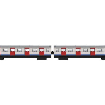 D78 Stock Urban Metro Passenger Train MOC Building Kit - 2