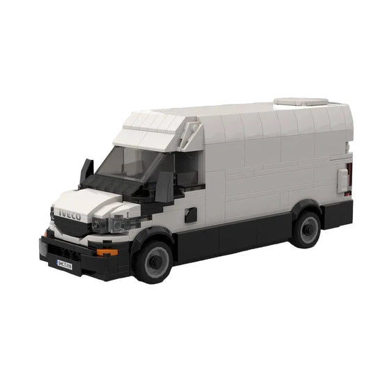 Daily Van Building Kit | LEGO-Compatible MOC - 1
