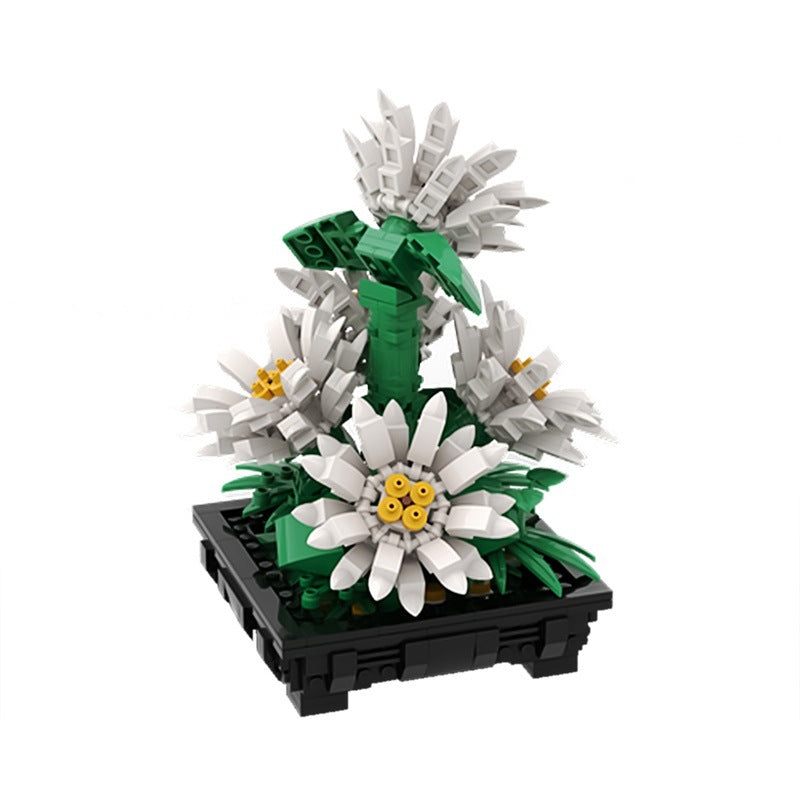 Daisies Building Kit | LEGO-Compatible MOC - 1