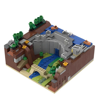 Dam Diorama Building Kit | LEGO-Compatible MOC - 3