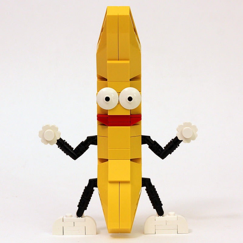 Dancing Banana Character MOC Building Kit | Fun Display Figure Model - 2