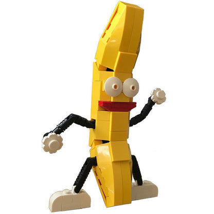 Dancing Banana Character MOC Building Kit | Fun Display Figure Model - 5