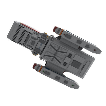 Danube Class Deep Space Runabout Exploration Transport Building Kit | LEGO-Compatible MOC - 6