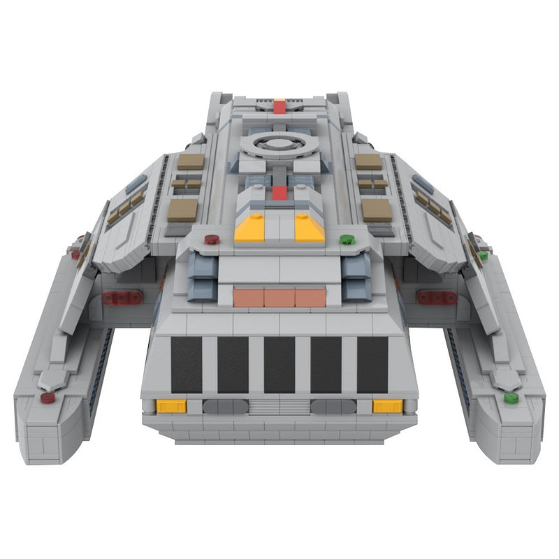 Danube Class Deep Space Runabout Exploration Transport Building Kit | LEGO-Compatible MOC - 7