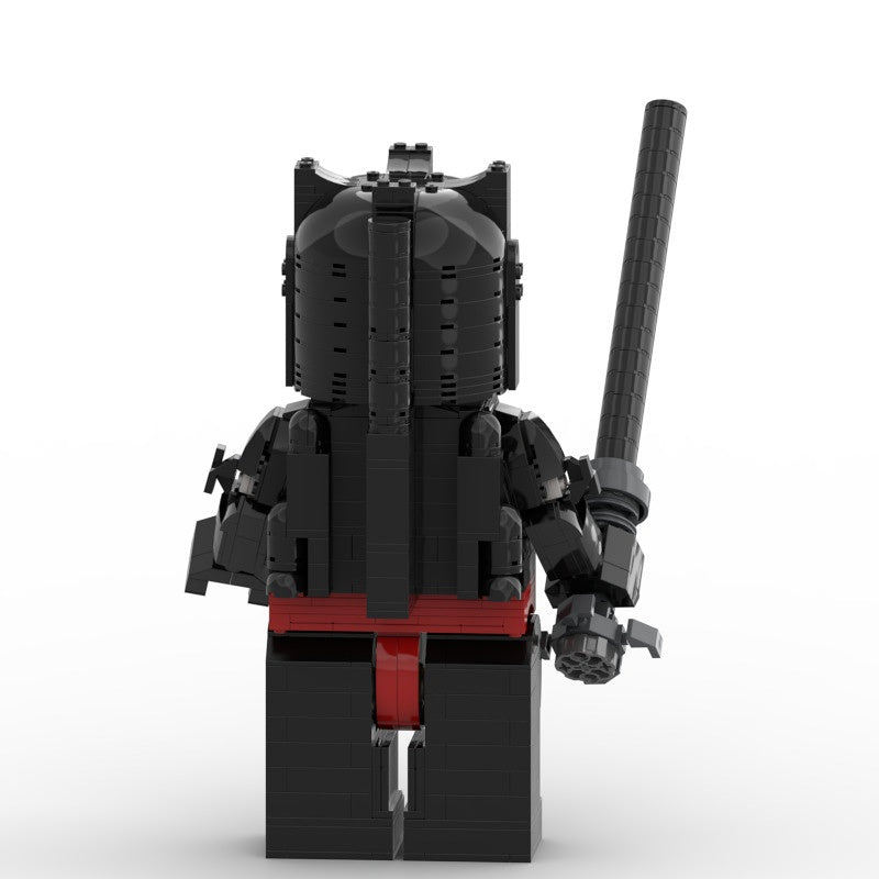 Dark Armored Commander MOC Character Figure Building Kit | Display Model - 2