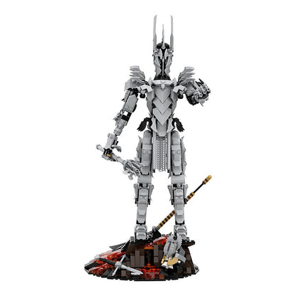 Dark Armored Overlord MOC Building Kit | Fantasy Character Figure - 4