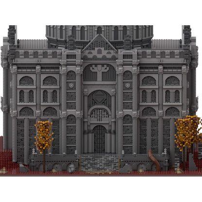 Dark Fantasy Cursed Sanctuary Building Kit | LEGO-Compatible MOC - 3