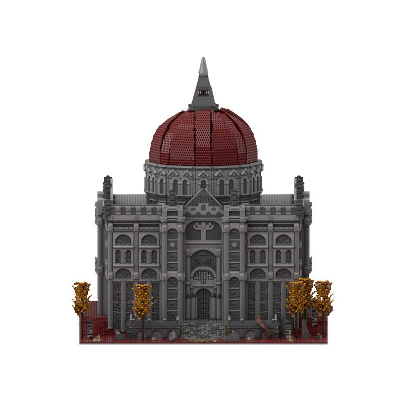 Dark Fantasy Cursed Sanctuary Building Kit | LEGO-Compatible MOC - 5
