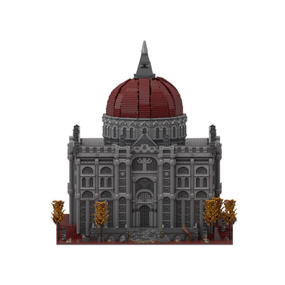 Dark Fantasy Cursed Sanctuary Building Kit | LEGO-Compatible MOC - 5