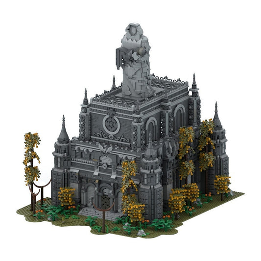 Dark Fantasy Grave Dungeon Diorama MOC Building Kit - 1