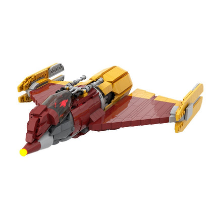 Dark Force Apprentice Starfighter Building Kit | LEGO-Compatible MOC - 5