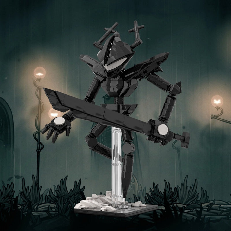 Dark Fountain Knight Building Set Kit | LEGO-Compatible MOC - 2