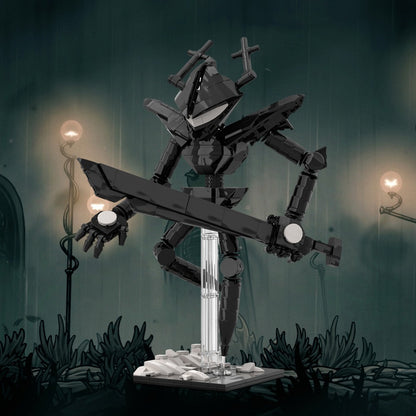 Dark Fountain Knight Building Set Kit | LEGO-Compatible MOC - 2