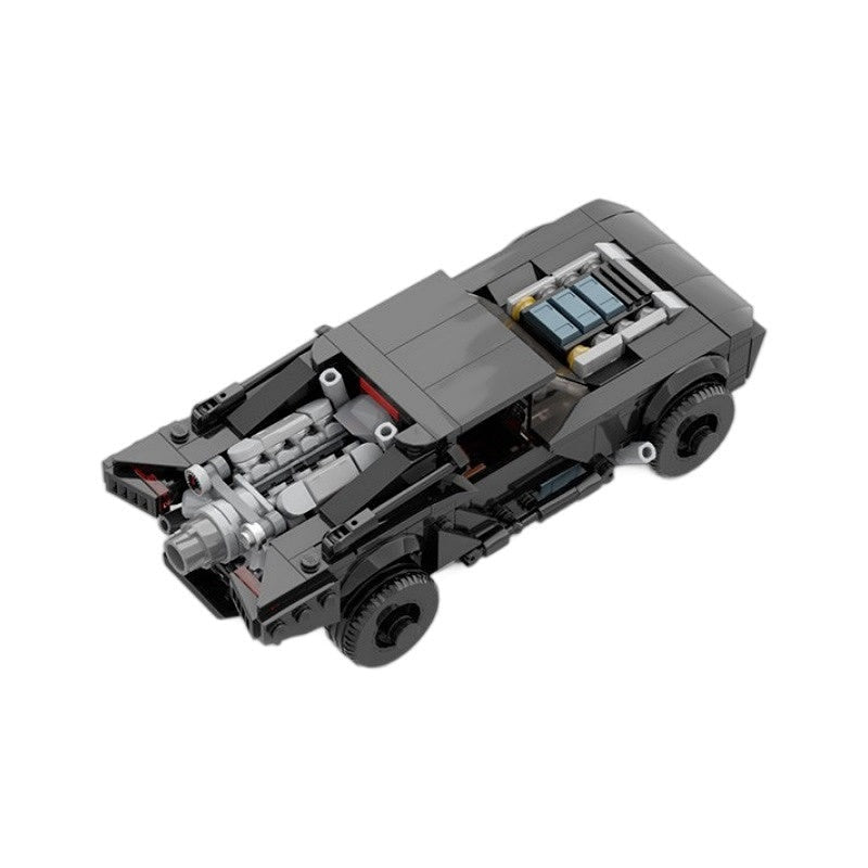 Dark Hero Armored Supercar MOC Building Kit | Futuristic Vehicle Model - 5