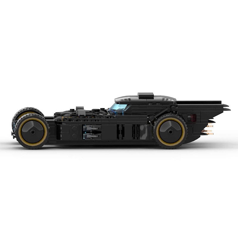 Dark Hero Vigilante Car Building Kit | LEGO-Compatible MOC - 4