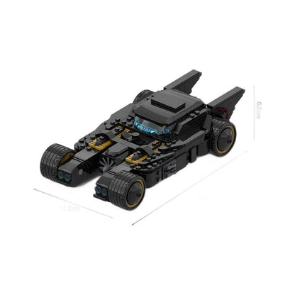 Dark Hero Vigilante Car MOC Building Kit | Futuristic Vehicle Model - 5