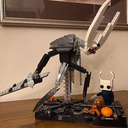 Dark Insect Knight Boss Battle Scene Building Kit | LEGO-Compatible MOC - 3