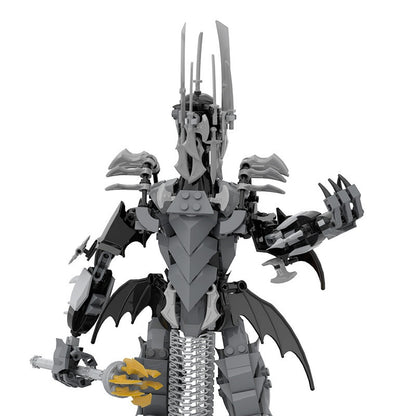 Dark Lord Armor Figure Building Kit | LEGO-Compatible MOC - 4