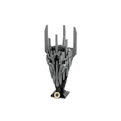 Dark Lord Fantasy Helmet MOC Character Display Building Kit - 1