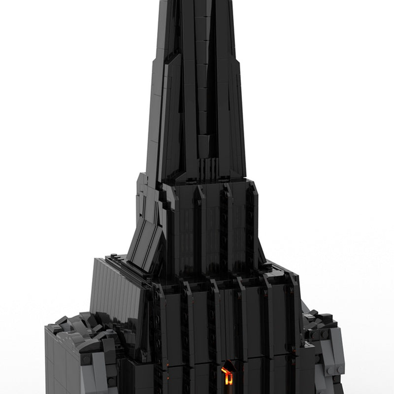 Dark Lord Volcanic Fortress Building Kit | LEGO-Compatible MOC - 2