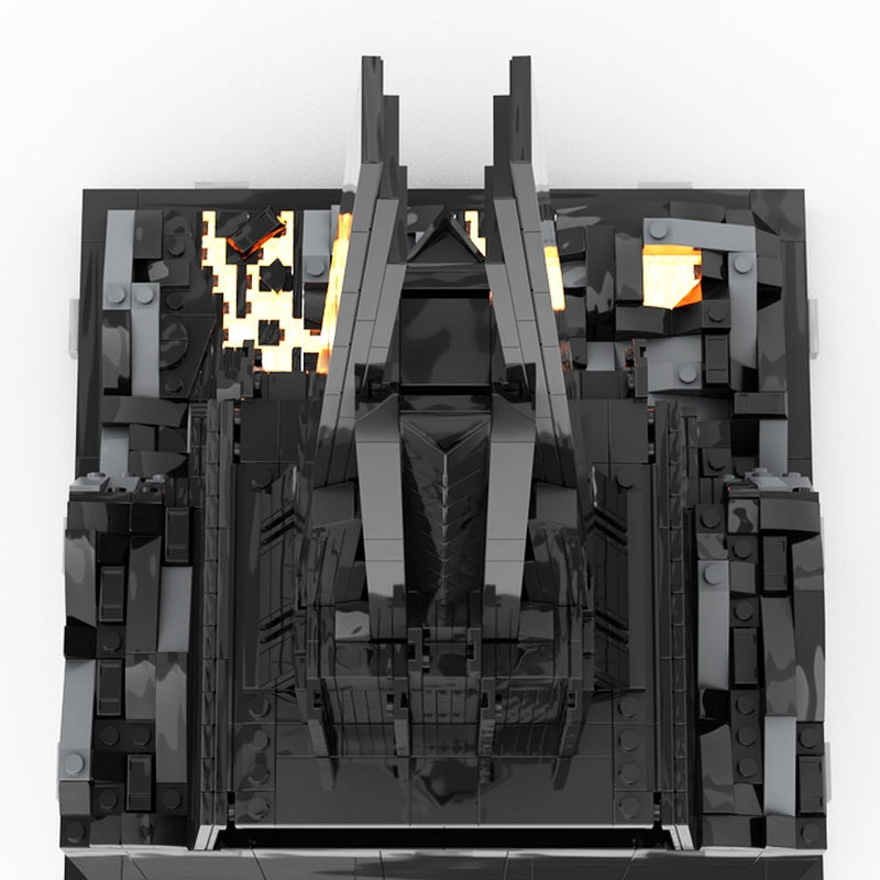 Dark Lord Volcanic Fortress Building Kit | LEGO-Compatible MOC - 3