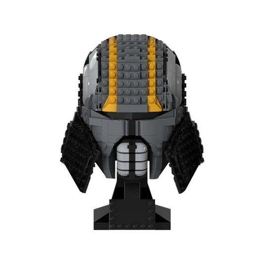 Dark Space Apprentice Helmet MOC Sci-Fi Character Building Kit - 1
