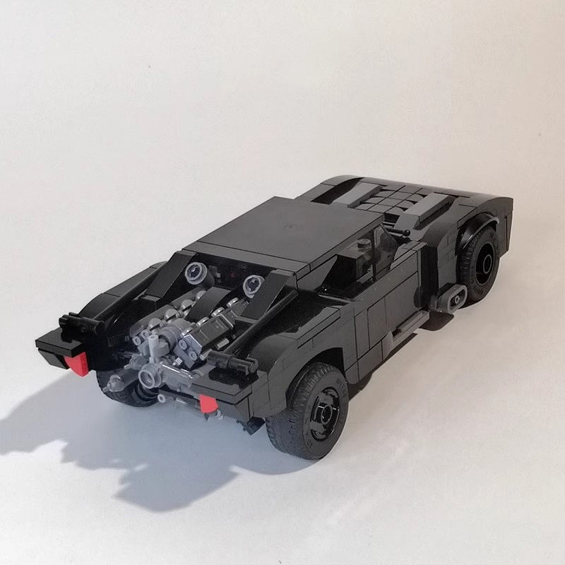 Dark Tactical Muscle Car MOC Building Kit | Futuristic Vehicle Model - 4