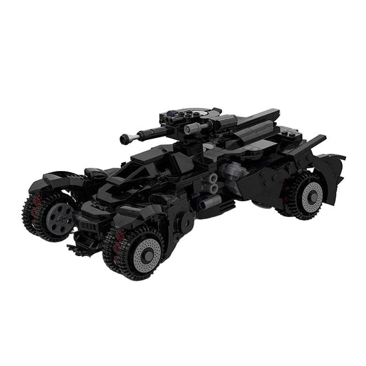 Dark Tactical Supercar MOC Building Kit | Futuristic Vehicle Model - 1
