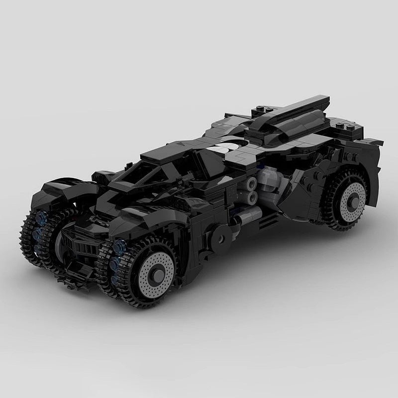 Dark Tactical Supercar MOC Building Kit | Futuristic Vehicle Model - 4