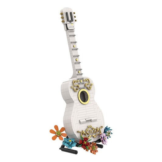 Day of the Dead Festival Guitar Building Kit | LEGO-Compatible MOC - 3