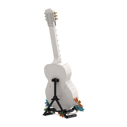 Day Of The Dead Festival Guitar MOC Building Kit | Decorative Music Model - 6