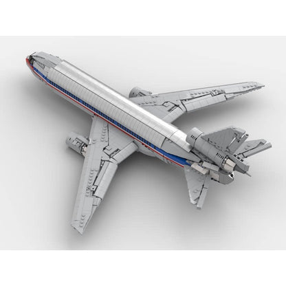 DC-10 Tri-Jet Widebody Passenger Airliner MOC Building Kit - 5