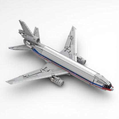 DC-10 Tri-Jet Widebody Passenger Airliner MOC Building Kit - 7