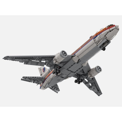 DC-10 Tri-Jet Widebody Passenger Airliner MOC Building Kit - 8