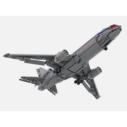 DC-10 Tri-Jet Widebody Passenger Airliner MOC Building Kit - 9
