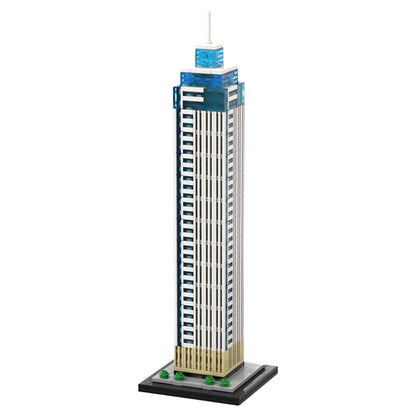 De Zalmhaven I Rotterdam Skyscraper 1:800 MOC Building Kit - 1