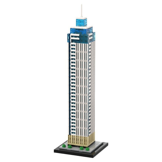 De Zalmhaven I Rotterdam Skyscraper 1:800 MOC Building Kit - 1