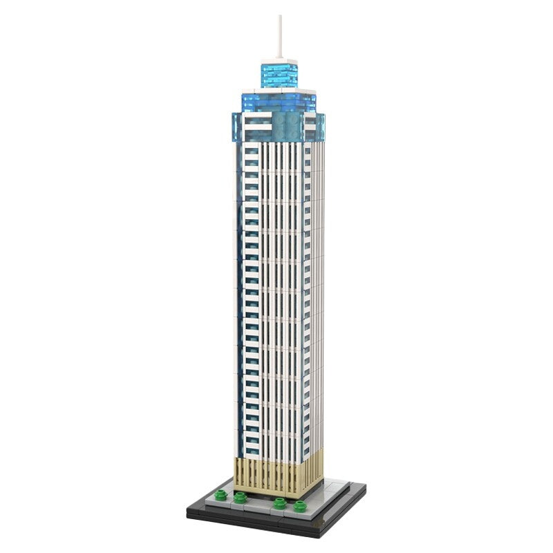 De Zalmhaven I Rotterdam Skyscraper 1:800 MOC Building Kit - 4