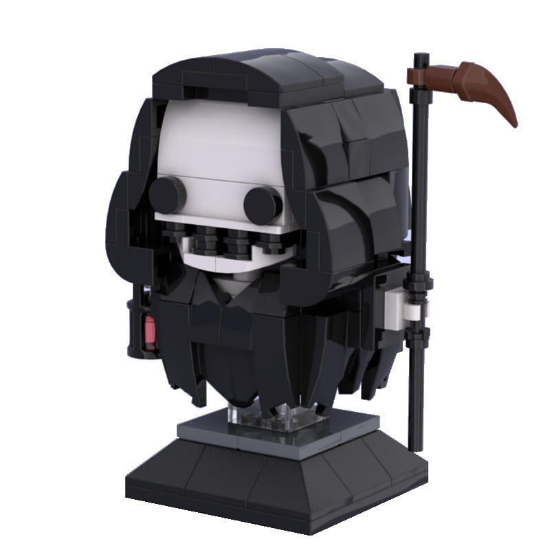 Death God MOC Cube Character Building Kit | Dark Fantasy Figure Model - 1