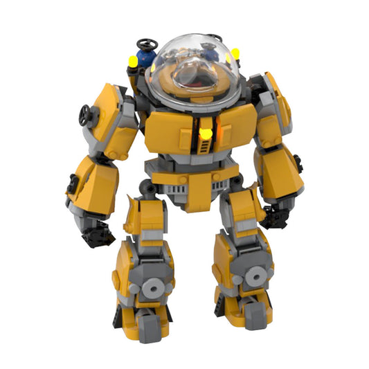 Deep Sea Exo Suit Building Kit | LEGO-Compatible MOC - 1