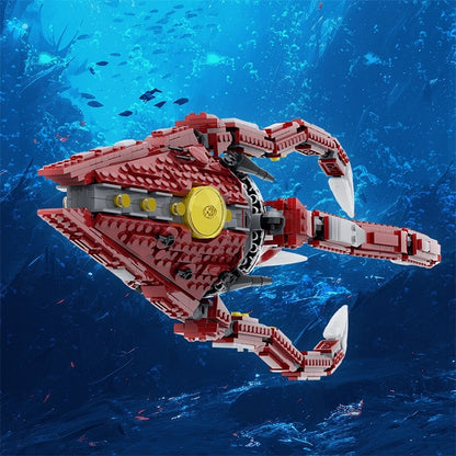Deep Space Assault Ship Building Kit | Compatible MOC - 1