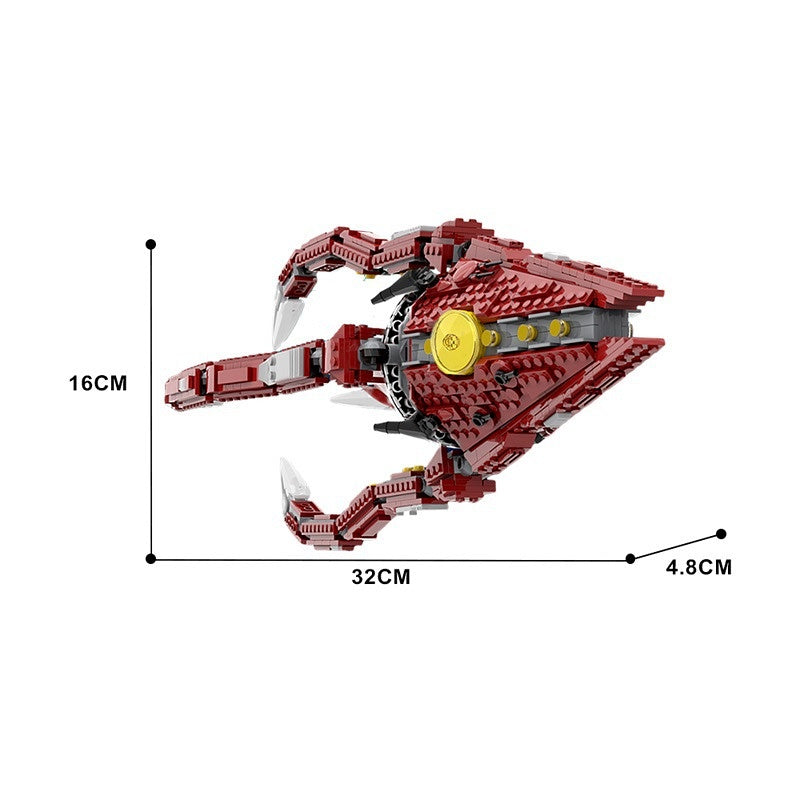 Deep Space Assault Ship Building Kit | Compatible MOC - 4