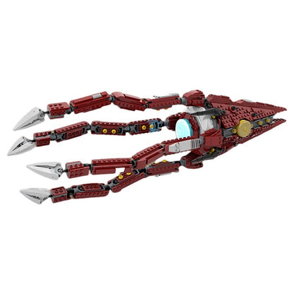 Deep Space Assault Ship Building Kit | Compatible MOC - 5