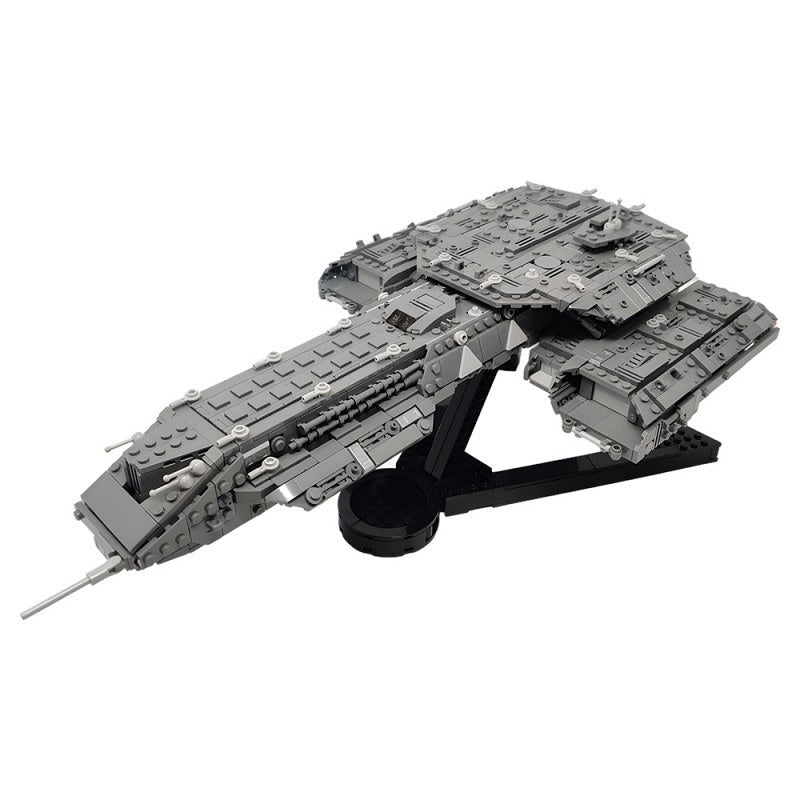 Deep Space Battle Carrier Midi Scale Building Kit | LEGO-Compatible MOC - 2