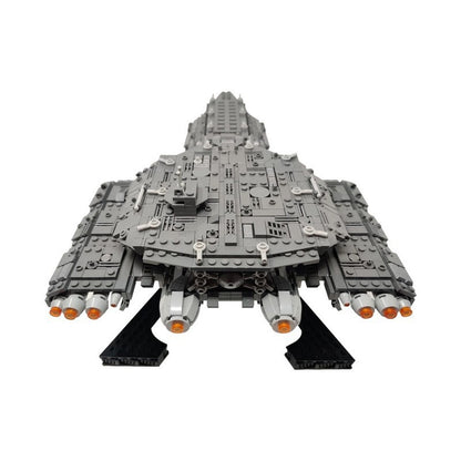 Deep Space Battle Carrier Midi Scale Building Kit | LEGO-Compatible MOC - 5