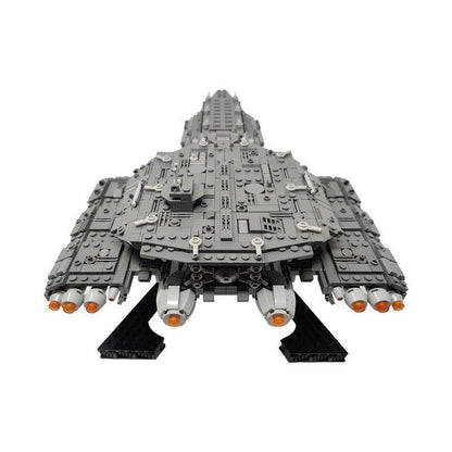 Deep Space Battle Carrier MOC Capital Ship Spacecraft Building Kit - 5