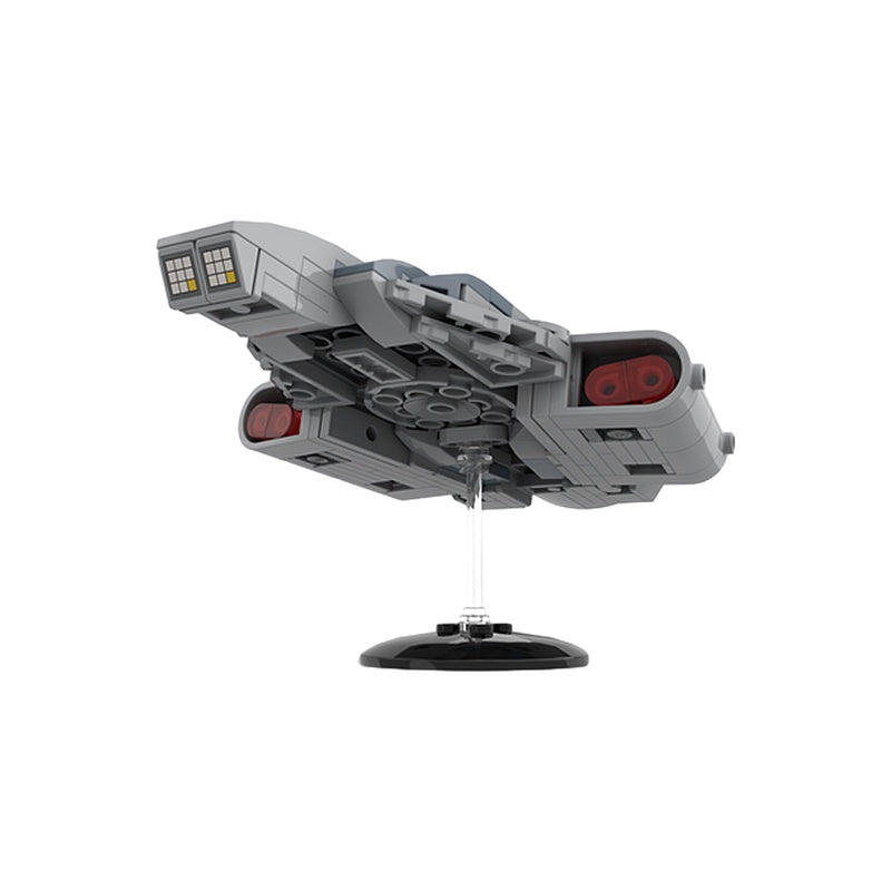 Deep Space Station Escort Ship Building Kit | LEGO-Compatible MOC - 2