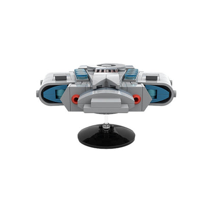 Deep Space Station Escort Ship Building Kit | LEGO-Compatible MOC - 4